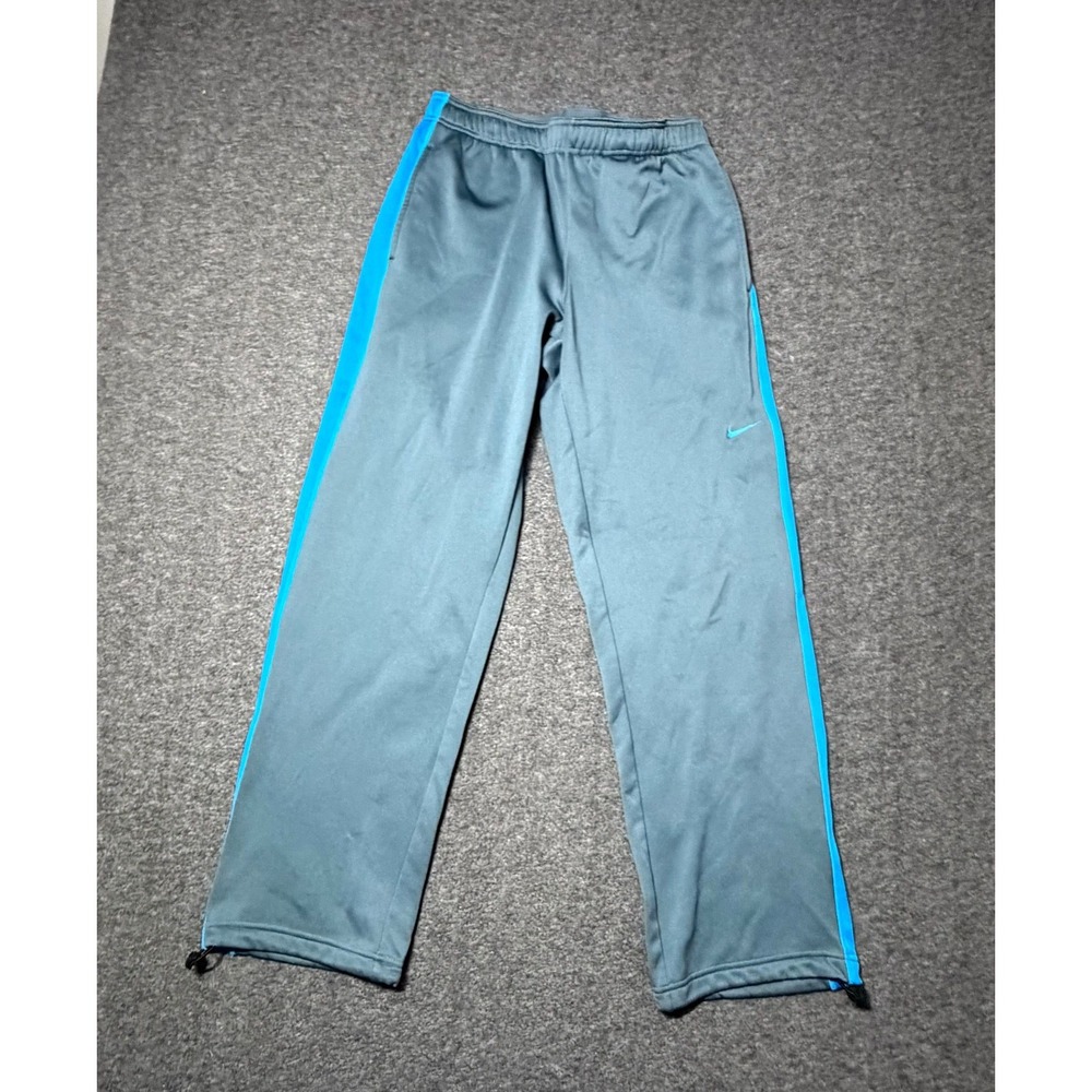 Nike Therma Fit KO Knockout Sweatpants Mens XL Gray Fleece Lined Drawstring